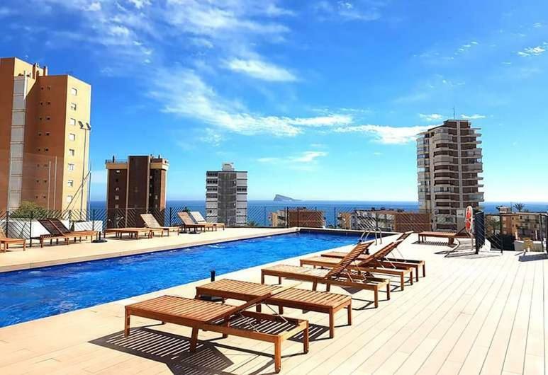 Апартаменты Sunset Drive 90210 Бенидорм Экстерьер фото